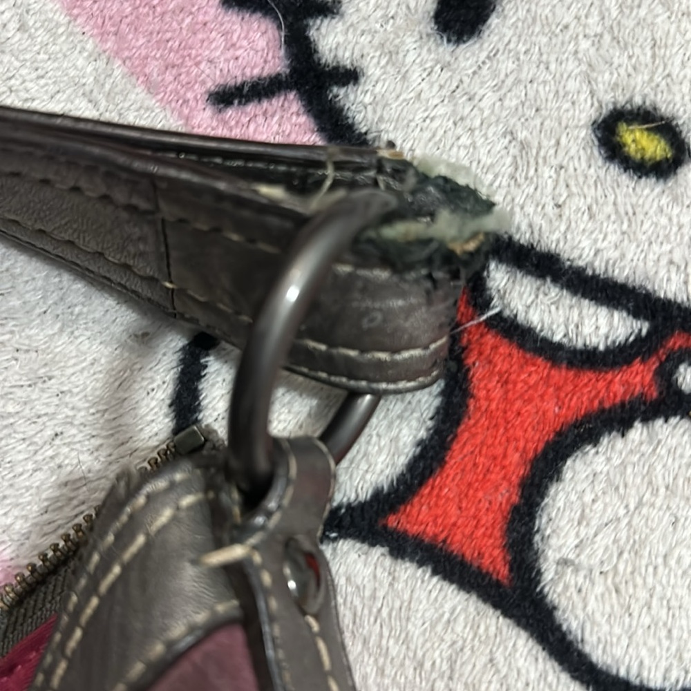 Vtg Coach Patchwork Purse - image 3